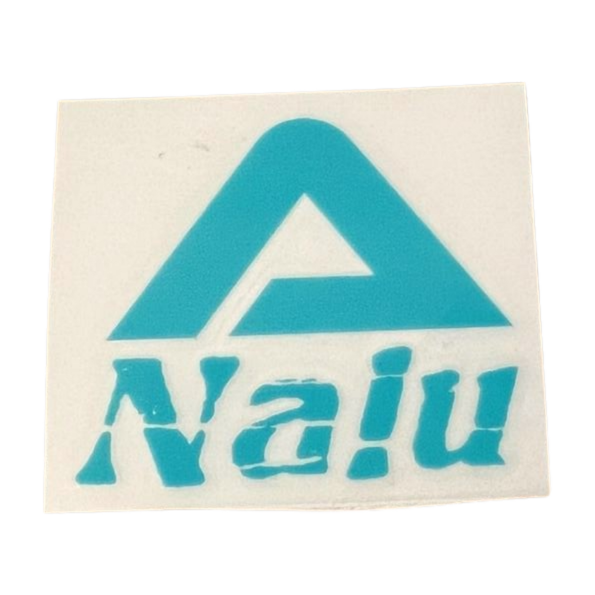 Aloha Aina Poi Co. - Nalu Logo Decal Sticker - Blue