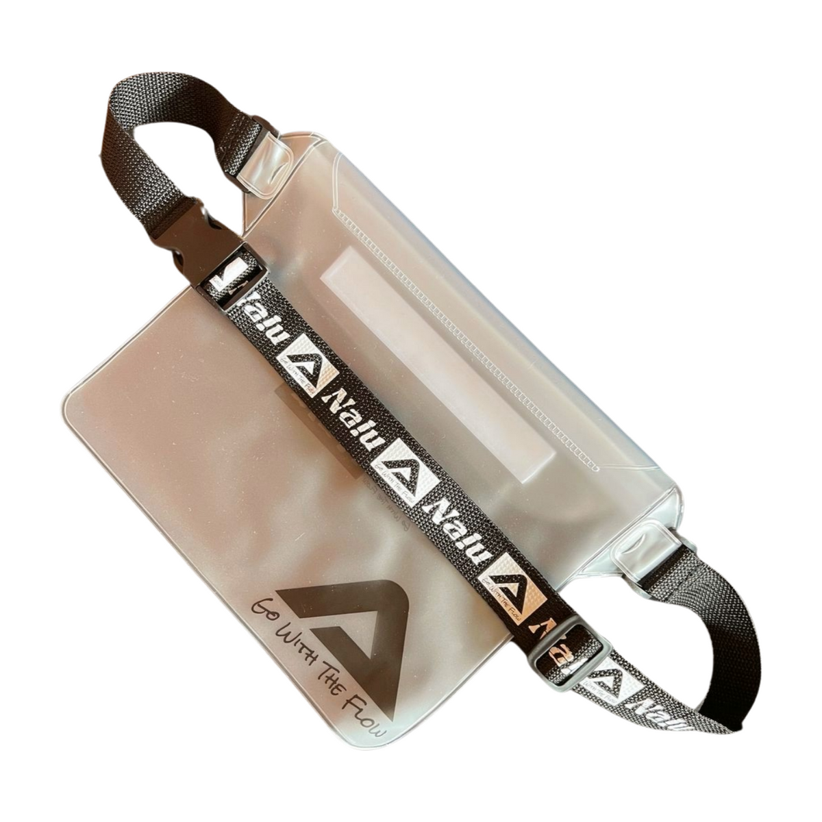 Aloha Aina Poi Co. - Nalu Pouch Bag - White - Front View