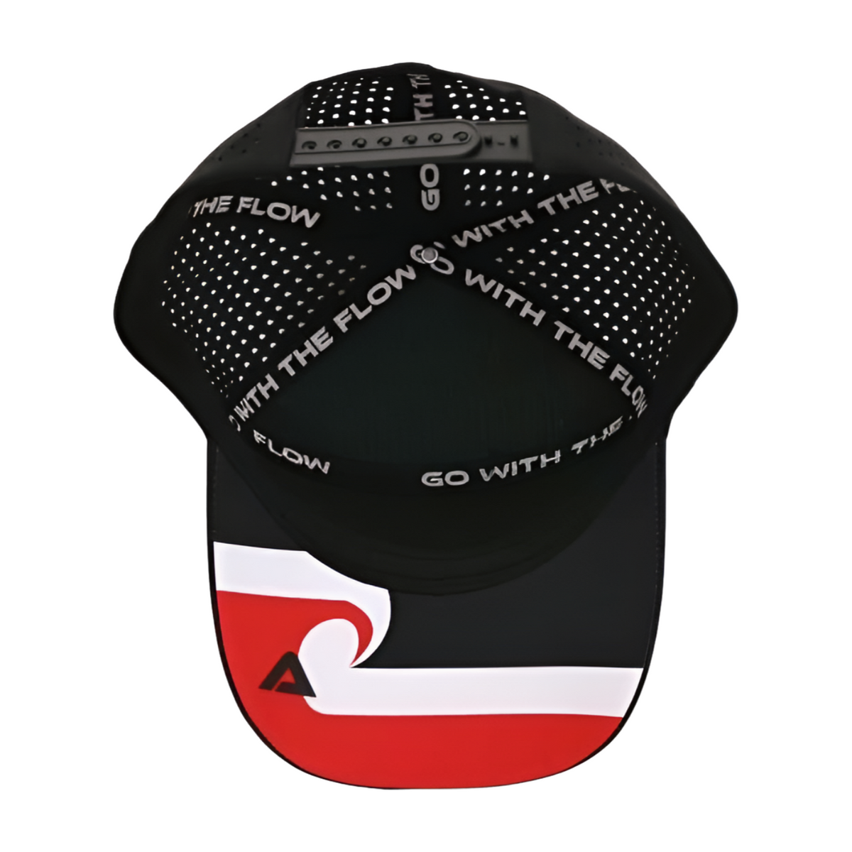 Aotearoa Black Snapback Hat - Underside | Nalu Gear