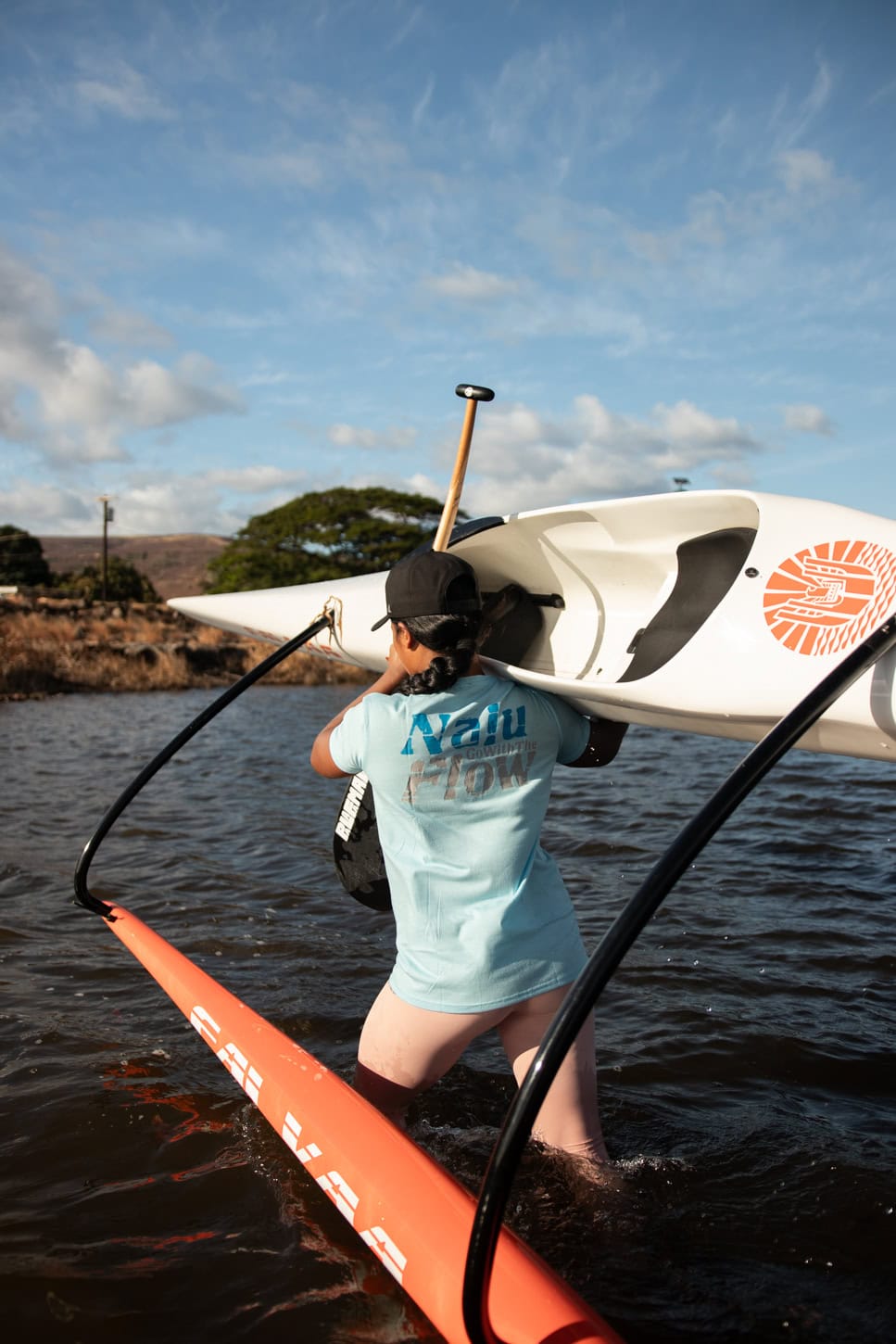 Nalu Go With the Flow Short Sleeve T-Shirt - Blue