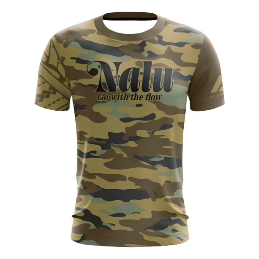 Camo Nalu Jersey w/Tribal Sleeve