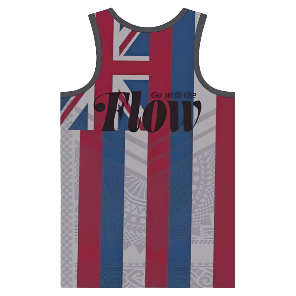 Hae Hawai'i "Go With The Flow" Tank - Back View | Nalu Gear