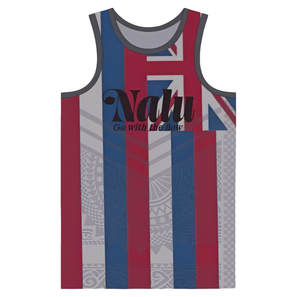 Hae Hawai'i "Go With The Flow" Tank - Front View | Nalu Gear