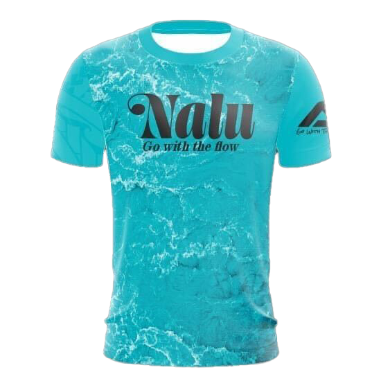 Blue Nalu Jersey w/Tribal Sleeve