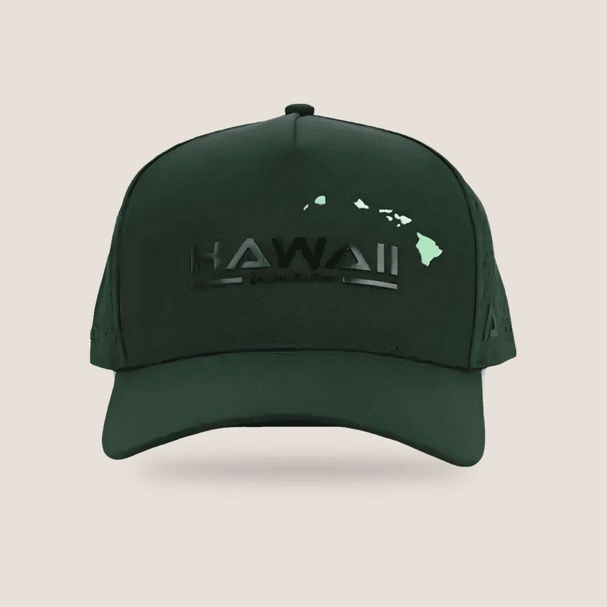 Hawaiʻi Forest Green Snapback, front