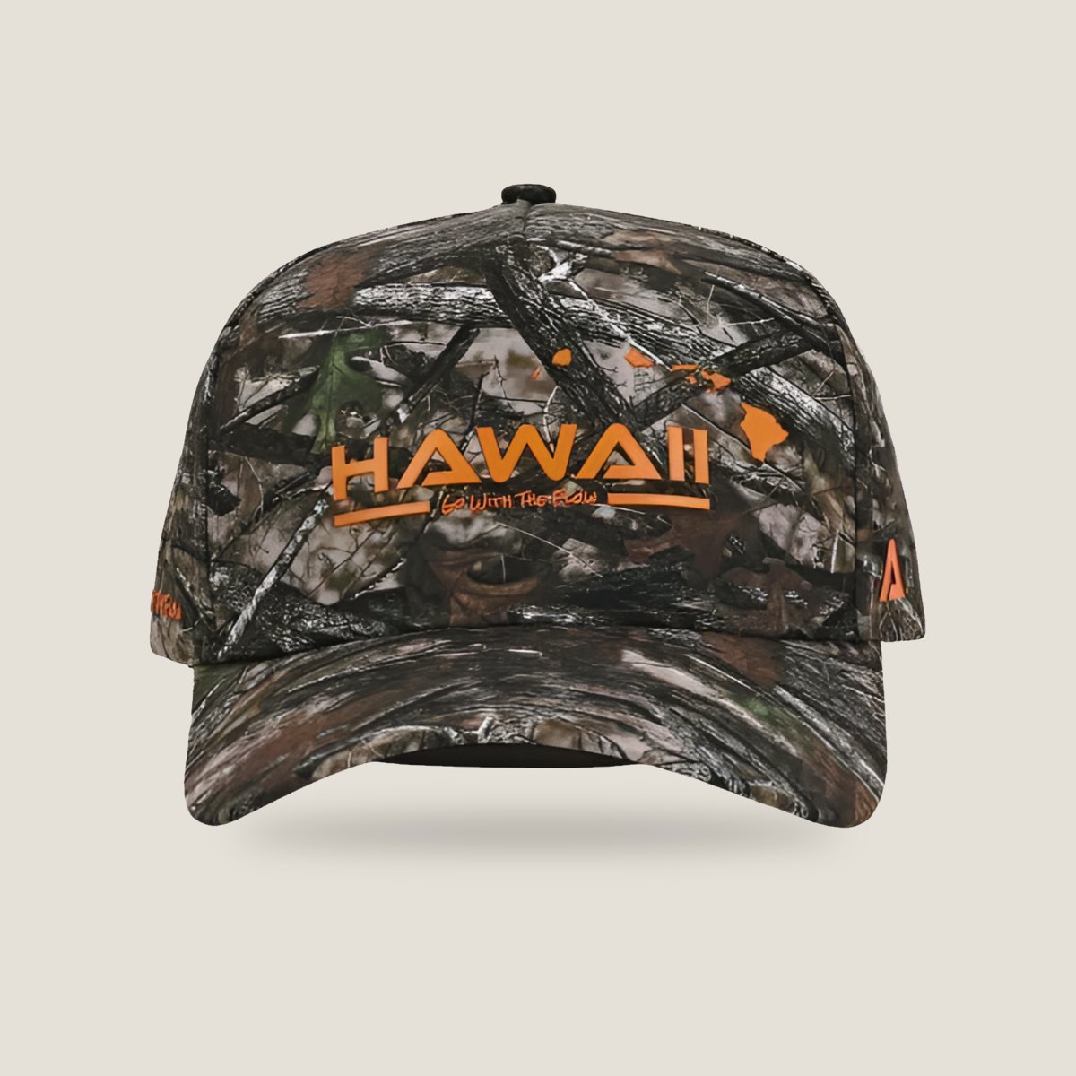 Hawaiʻi Green Camo Snapback, front