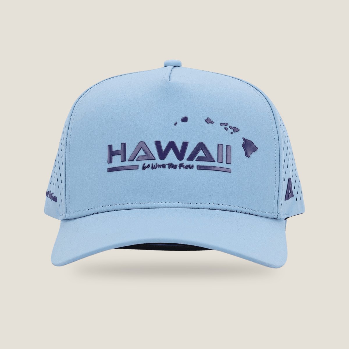 Hawaiʻi Sky Blue Snapback, front