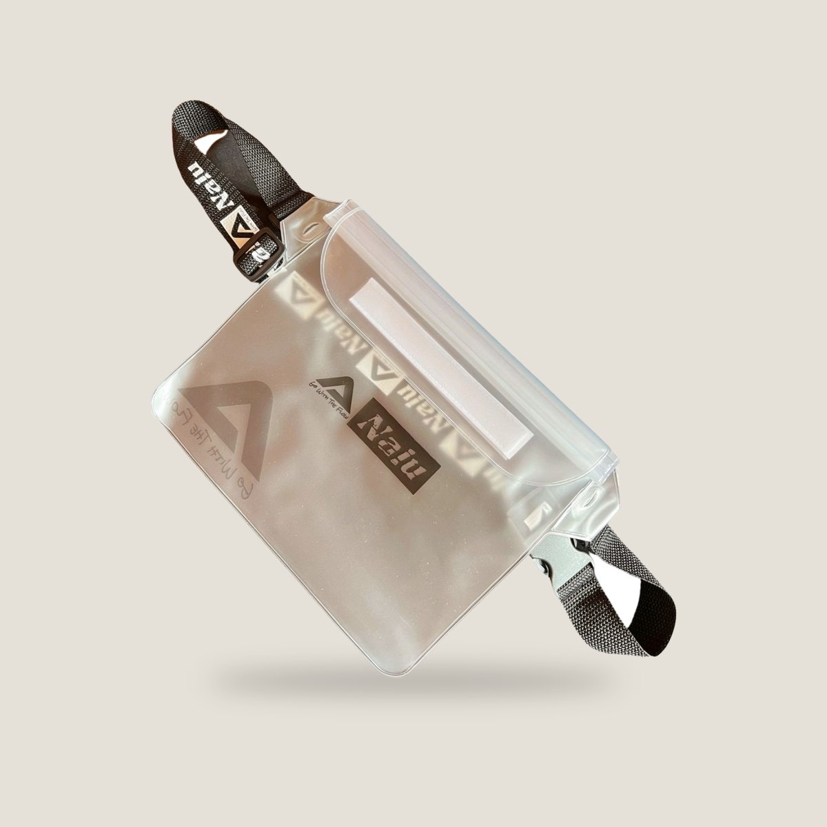 Nalu Pouch Bag - White, angle