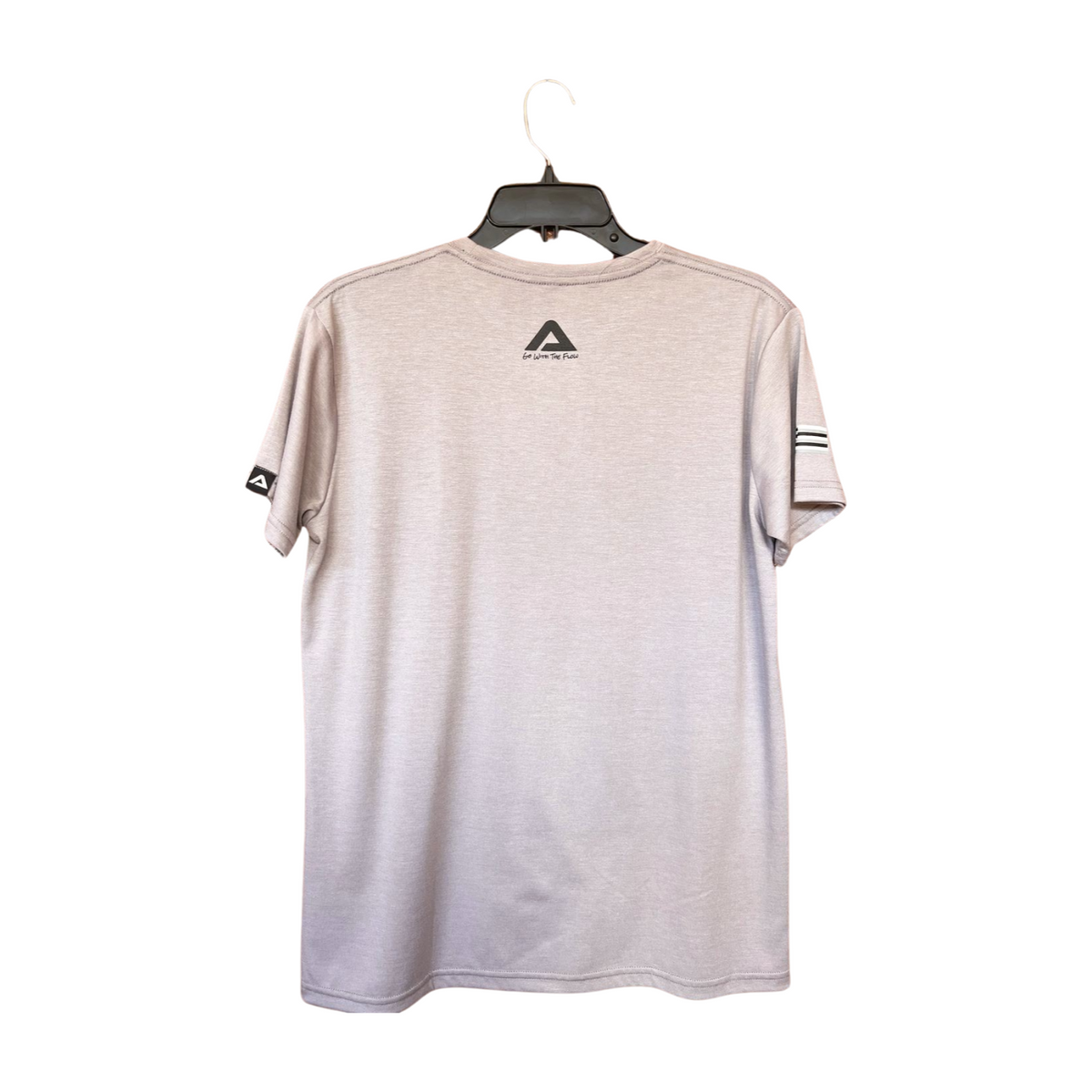 Aloha Aina Poi Co. - Nalu Short Sleeve T-Shirt - Gray - Back View