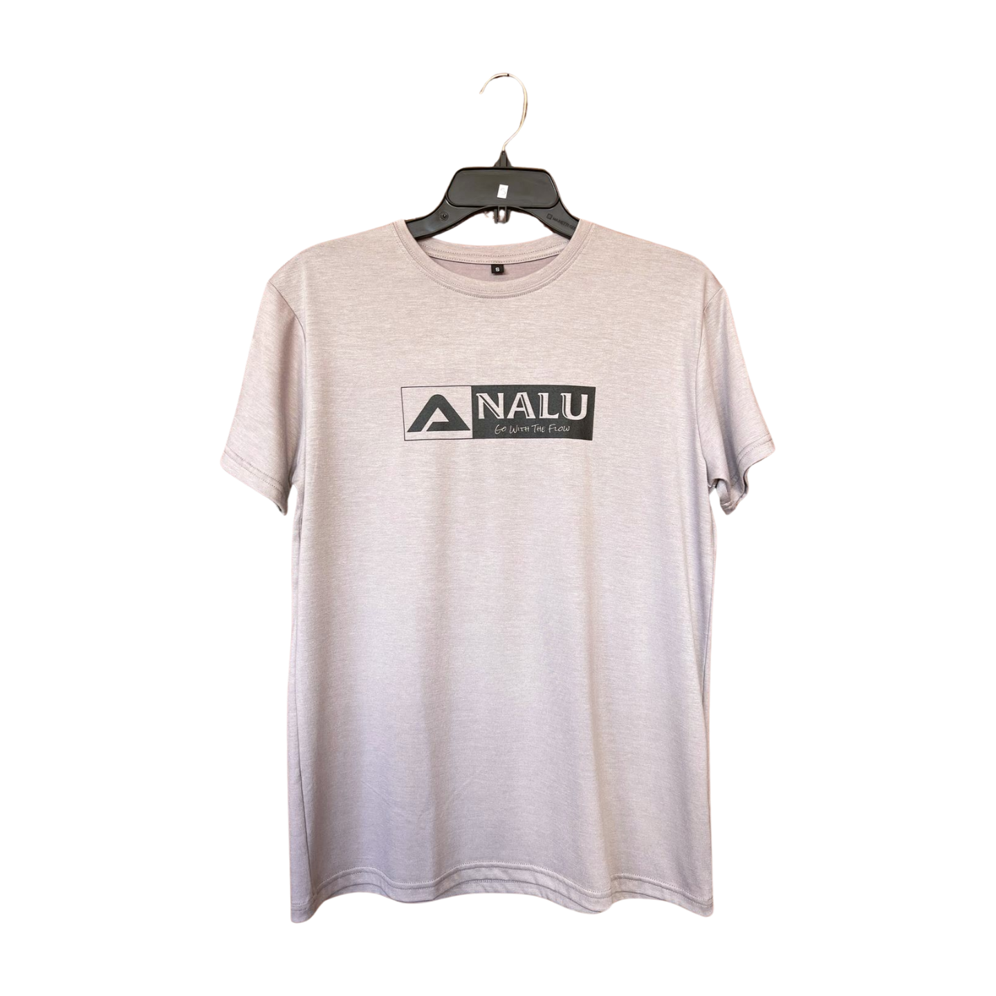 Aloha Aina Poi Co. - Nalu Short Sleeve T-Shirt - Gray - Front View