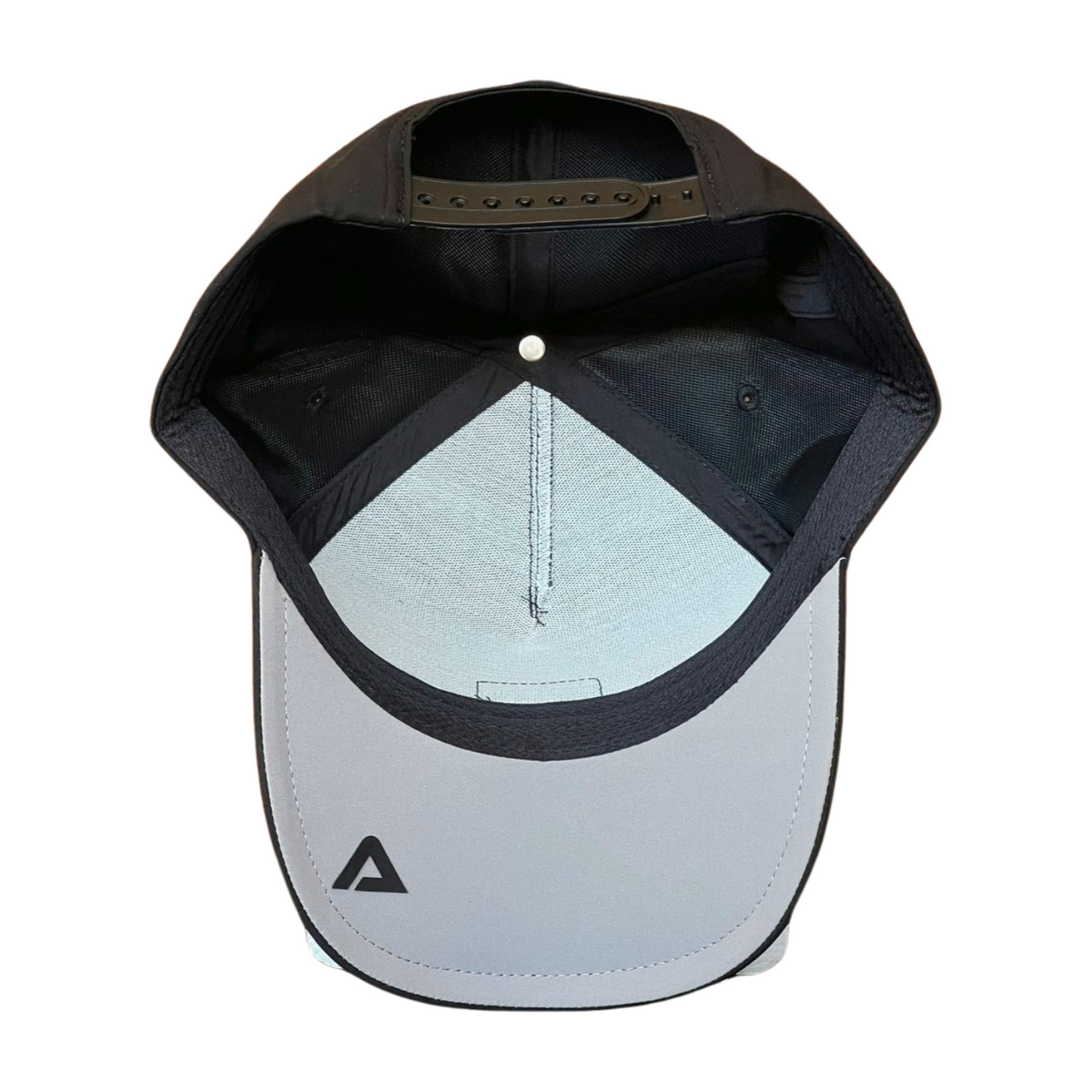 Nalu Black Waterproof Hat - Underside | Nalu Gear