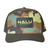 Aloha Aina Poi Co. - Nalu Snapback Hat - Camo - Front View