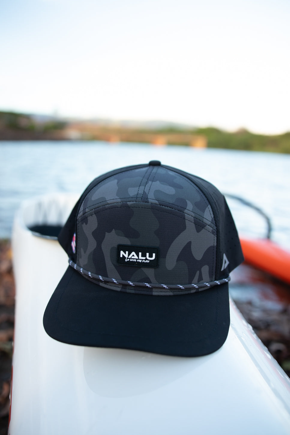 Nalu Gray Camo Waterproof Hat