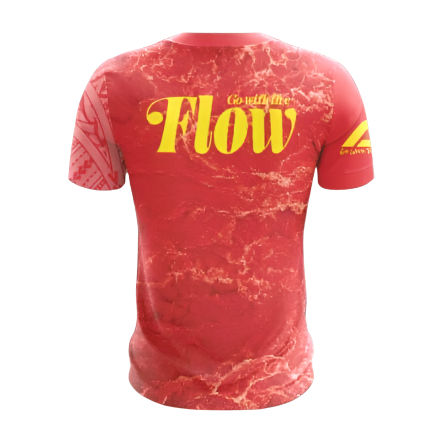 Red Nalu Jersey w/Tribal Sleeve