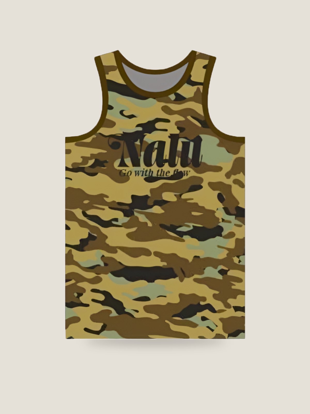 Camo Nalu Tank, front