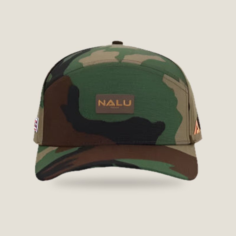 Camo Snapback, front