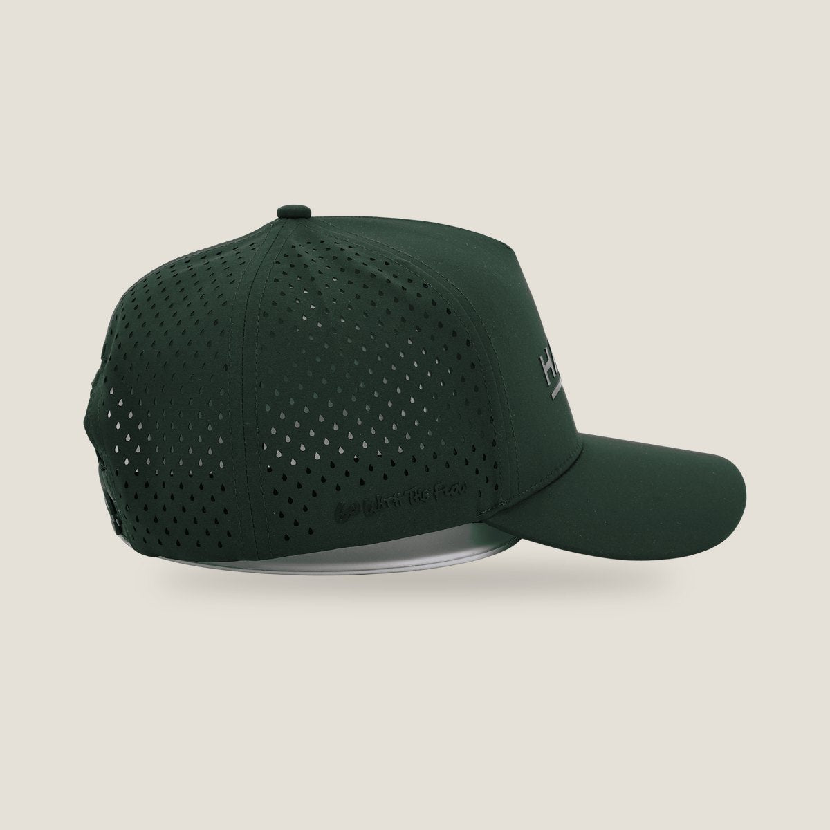 Hawaiʻi Forest Green Snapback, side