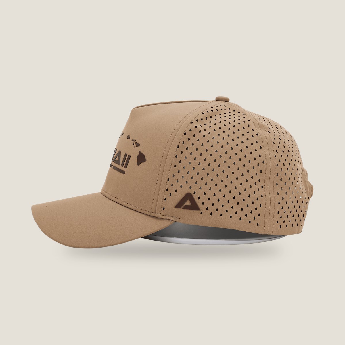 Hawaiʻi Khaki Snapback, left side