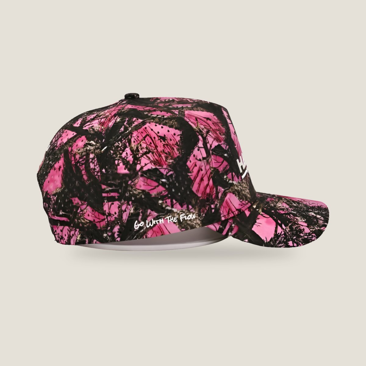 Hawaiʻi Pink Camo Snapback, side