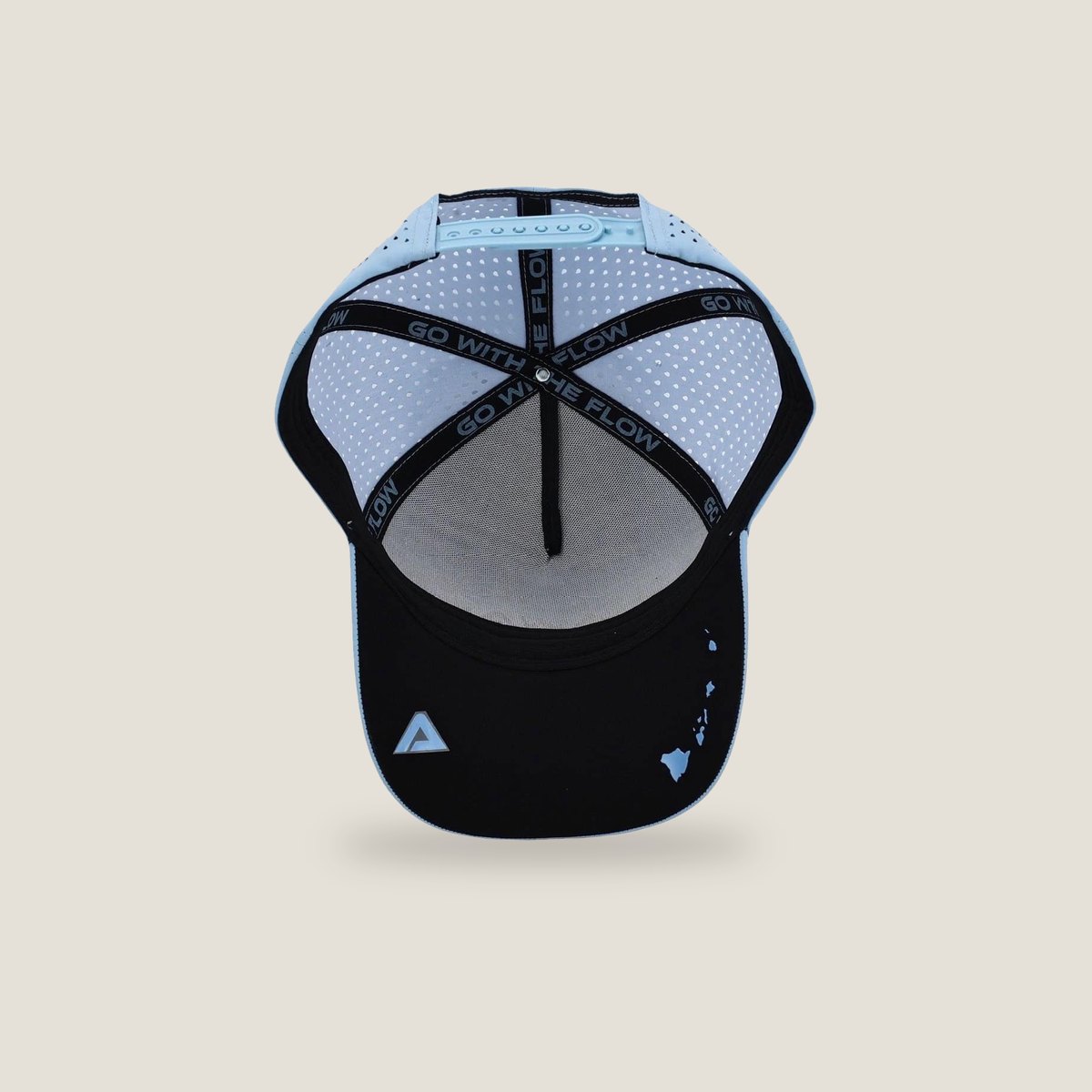 Hawaiʻi Sky Blue Snapback, underside