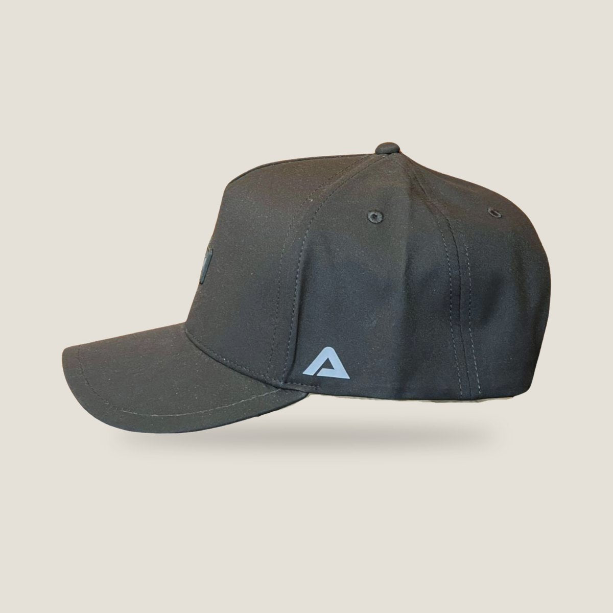 Nalu Black Waterproof Hat, side