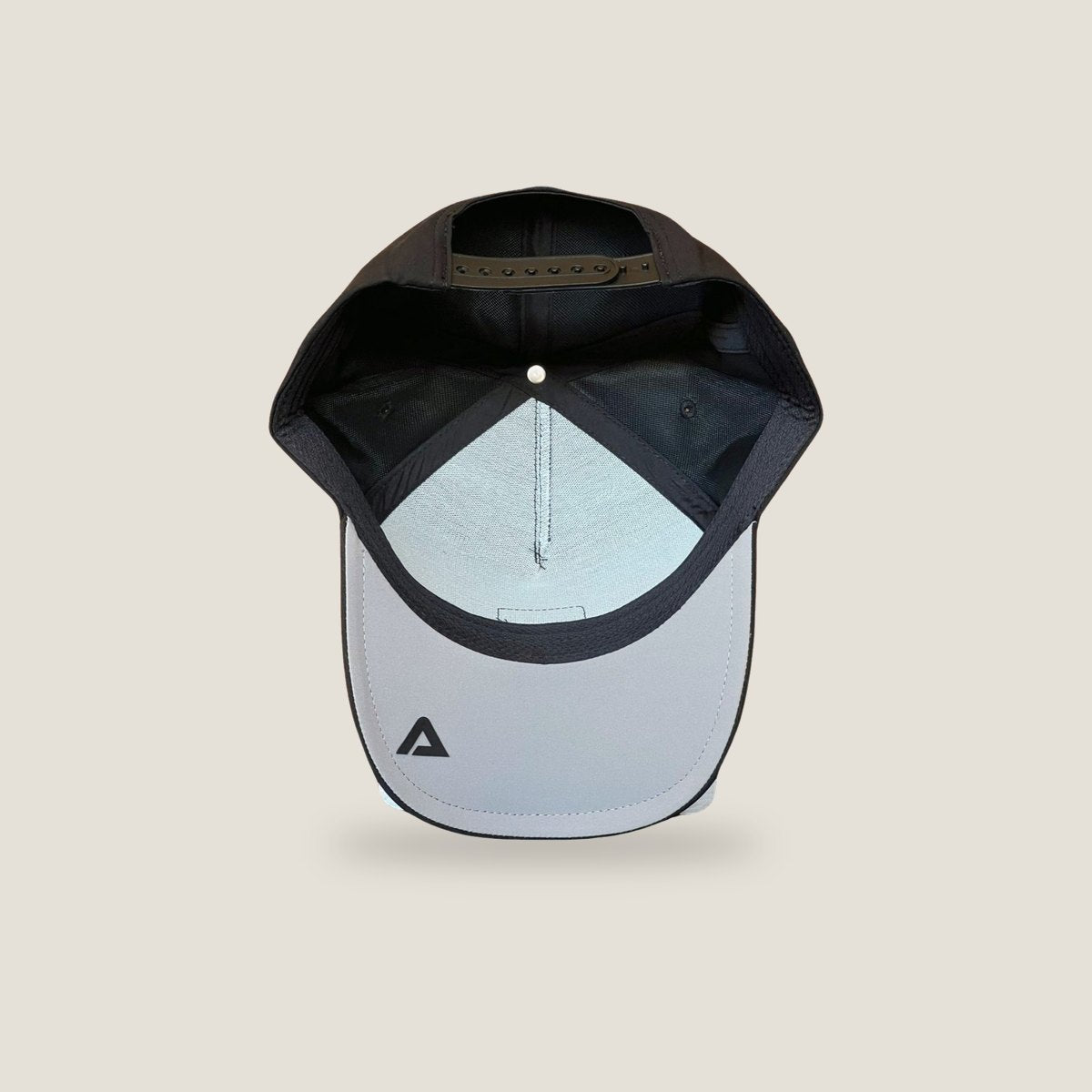 Nalu Black Waterproof Hat, underside
