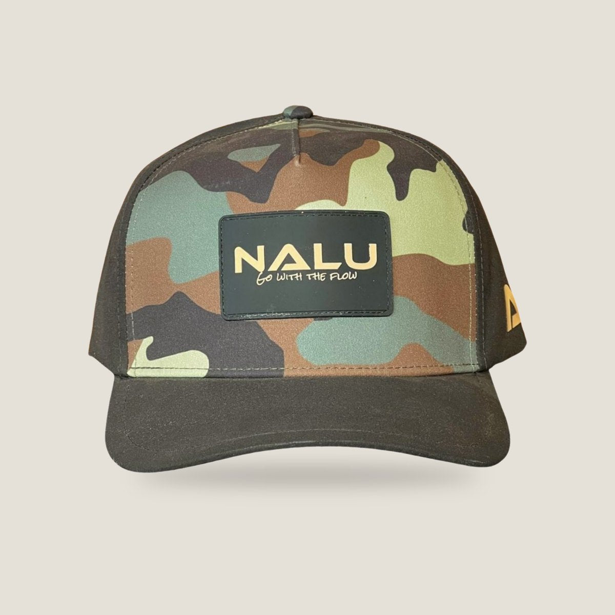 Nalu Camo Waterproof Hat, front