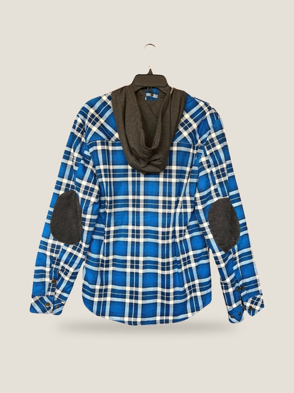 Nalu Flannel Jacket - Blue, front