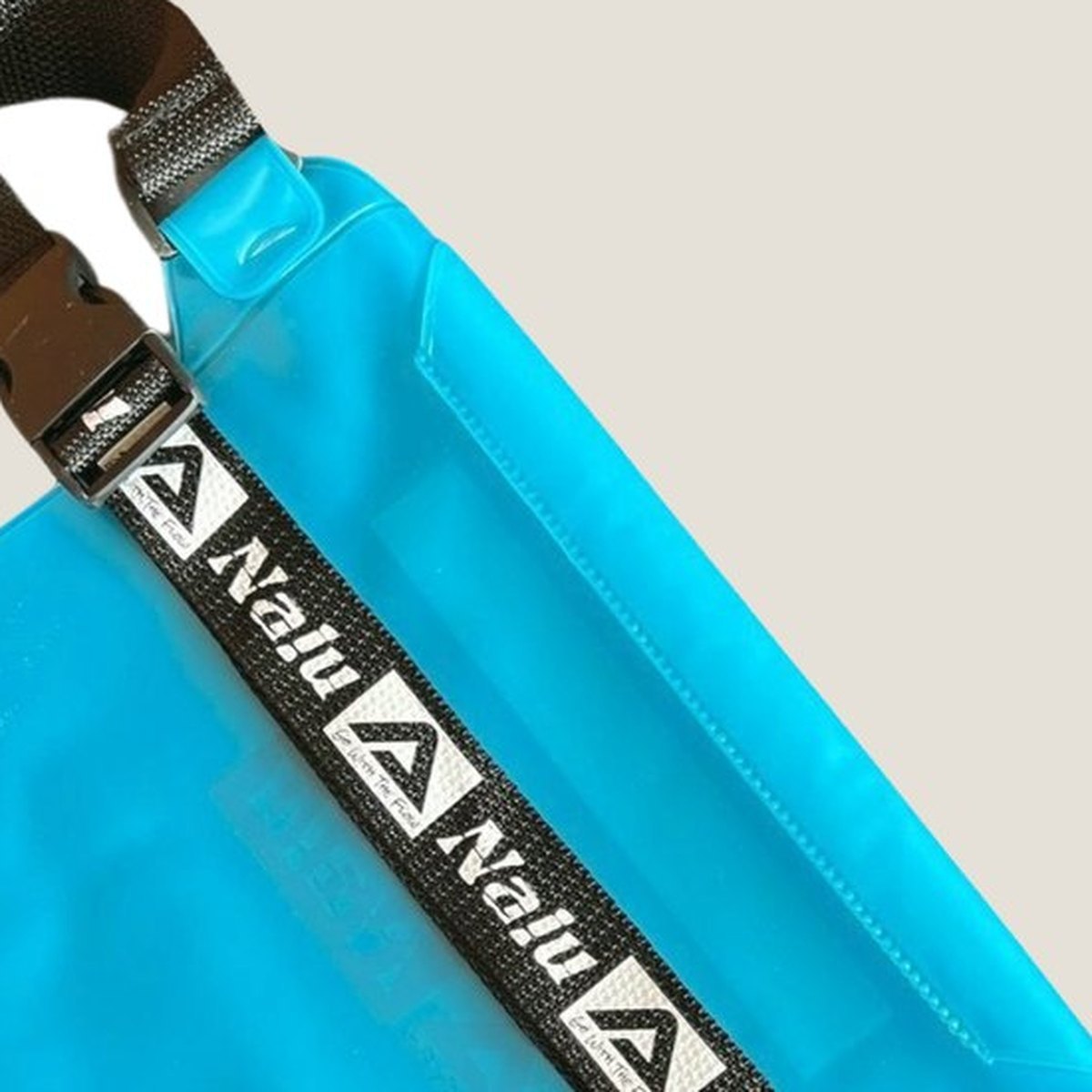 Nalu Pouch Bag - Blue, close-up of the strap