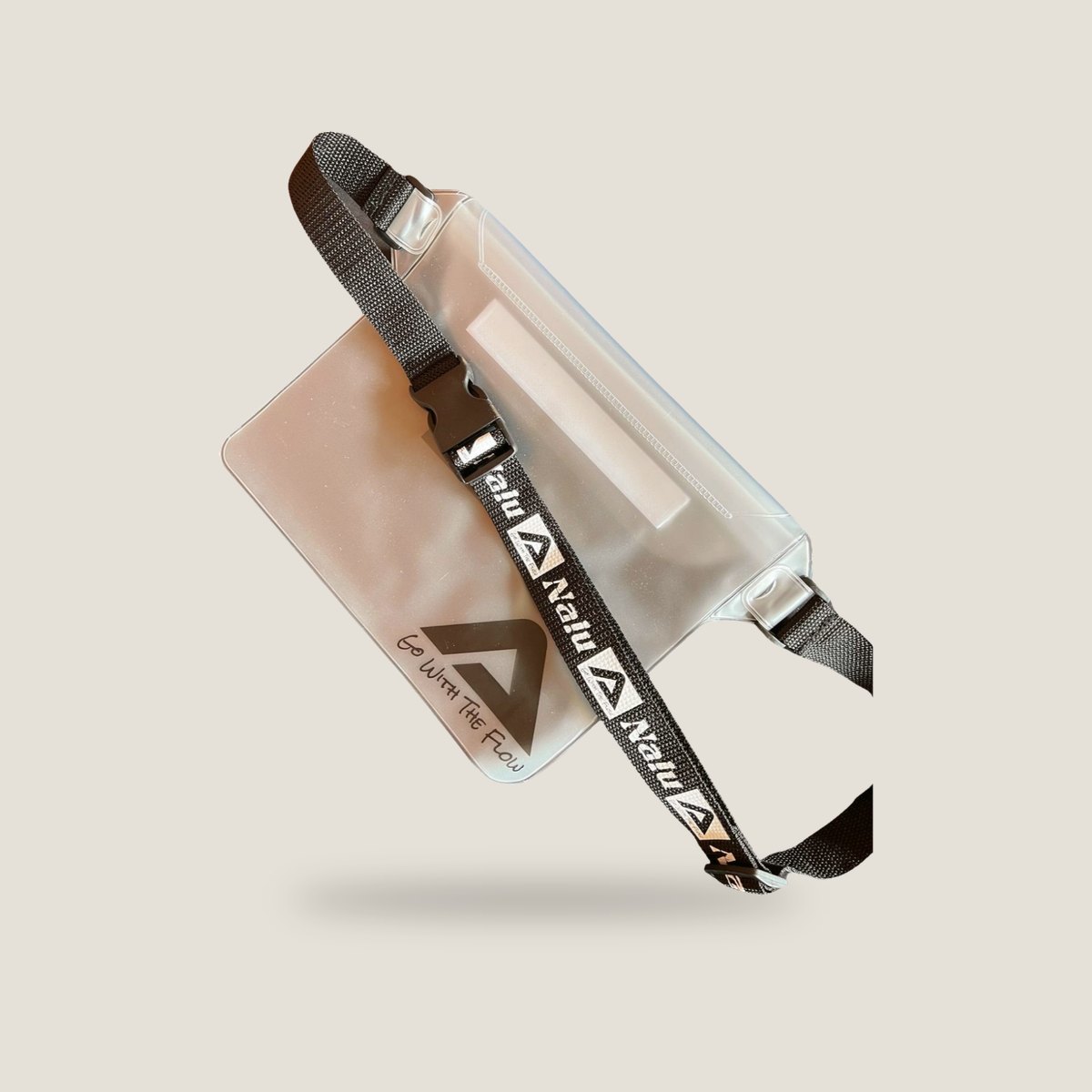 Nalu Pouch Bag - White, other angle