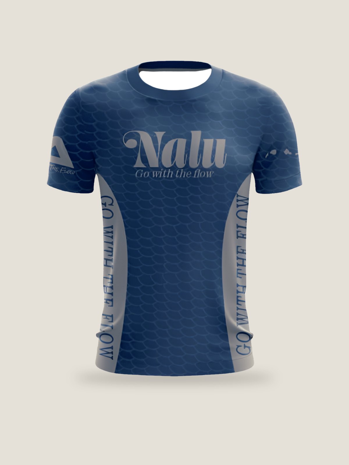 Unahi T-Shirt - Navy Blue, front